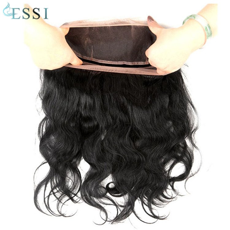 360 Lace Frontal Closure Brazilian Straight Hair 360 Frontal Closure -  China 360 Lace Frontal and Human Hair Extension price