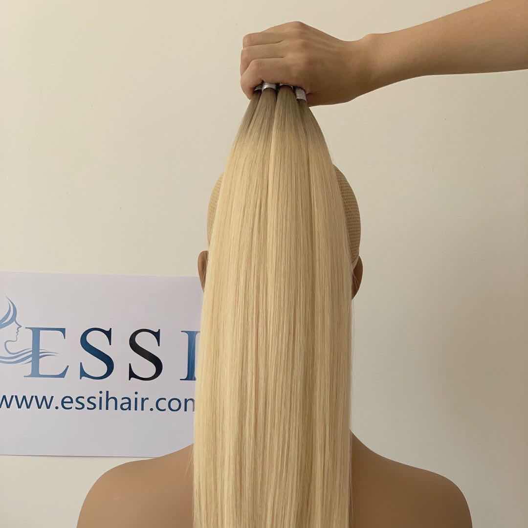 24 Inch Straight Virgin Besuty Hair Extensions Hair Bulk Weave To Hair Shop Affordable