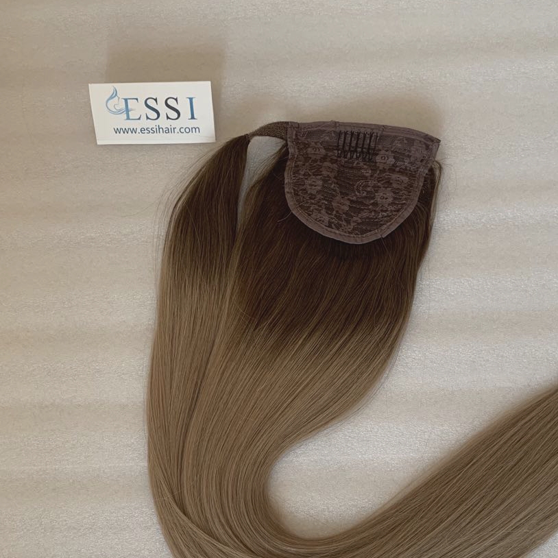 Ponytail Hair Extensions For Thinning Hair On Top Of Head Real Human Hair For Sale 